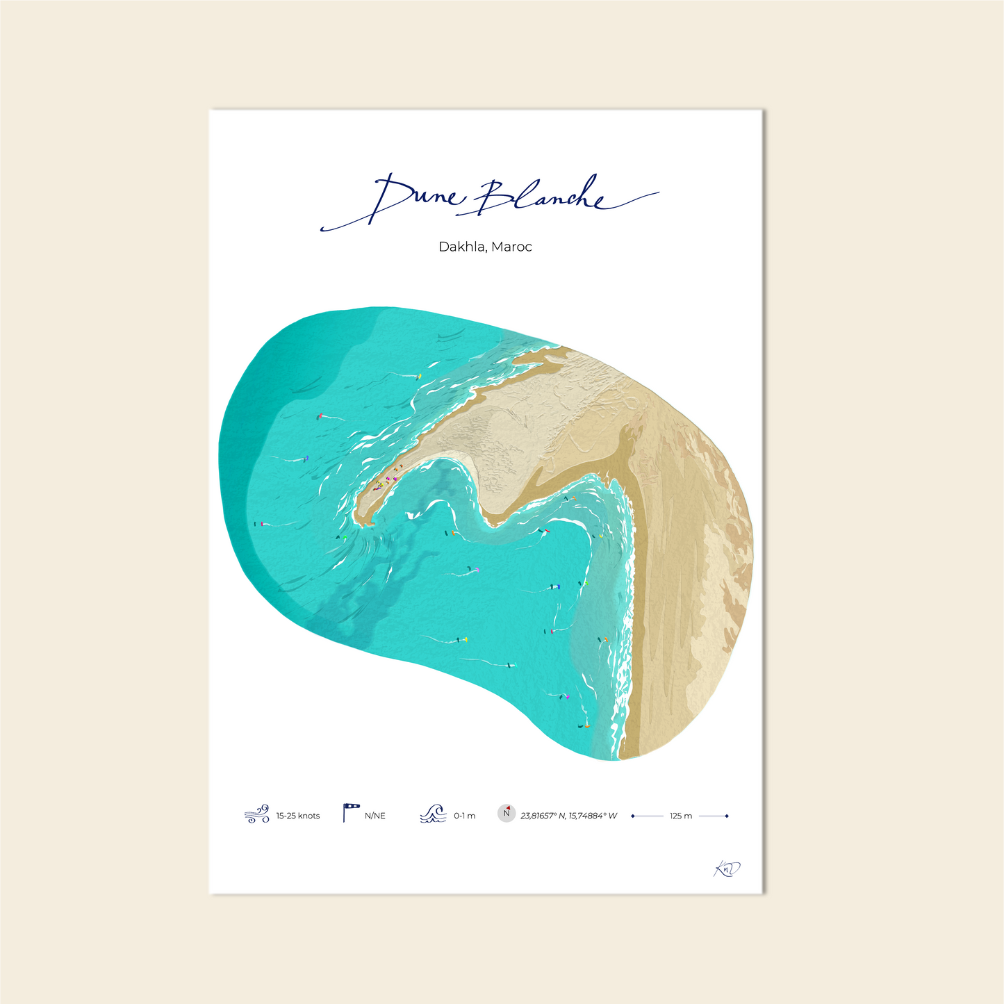 Dune Blanche, Dakhla
